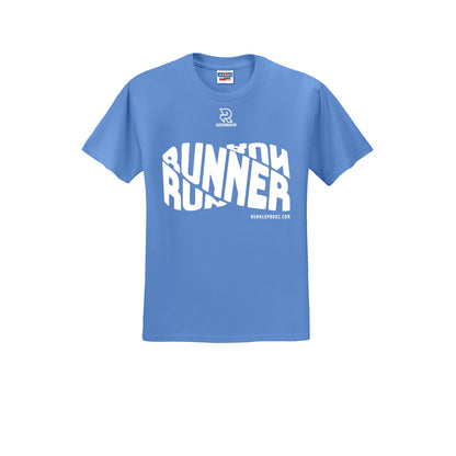 RUNNER DNA (White) - Short Sleeve Cotton Tee