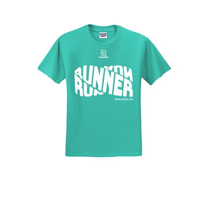 RUNNER DNA (White) - Short Sleeve Cotton Tee
