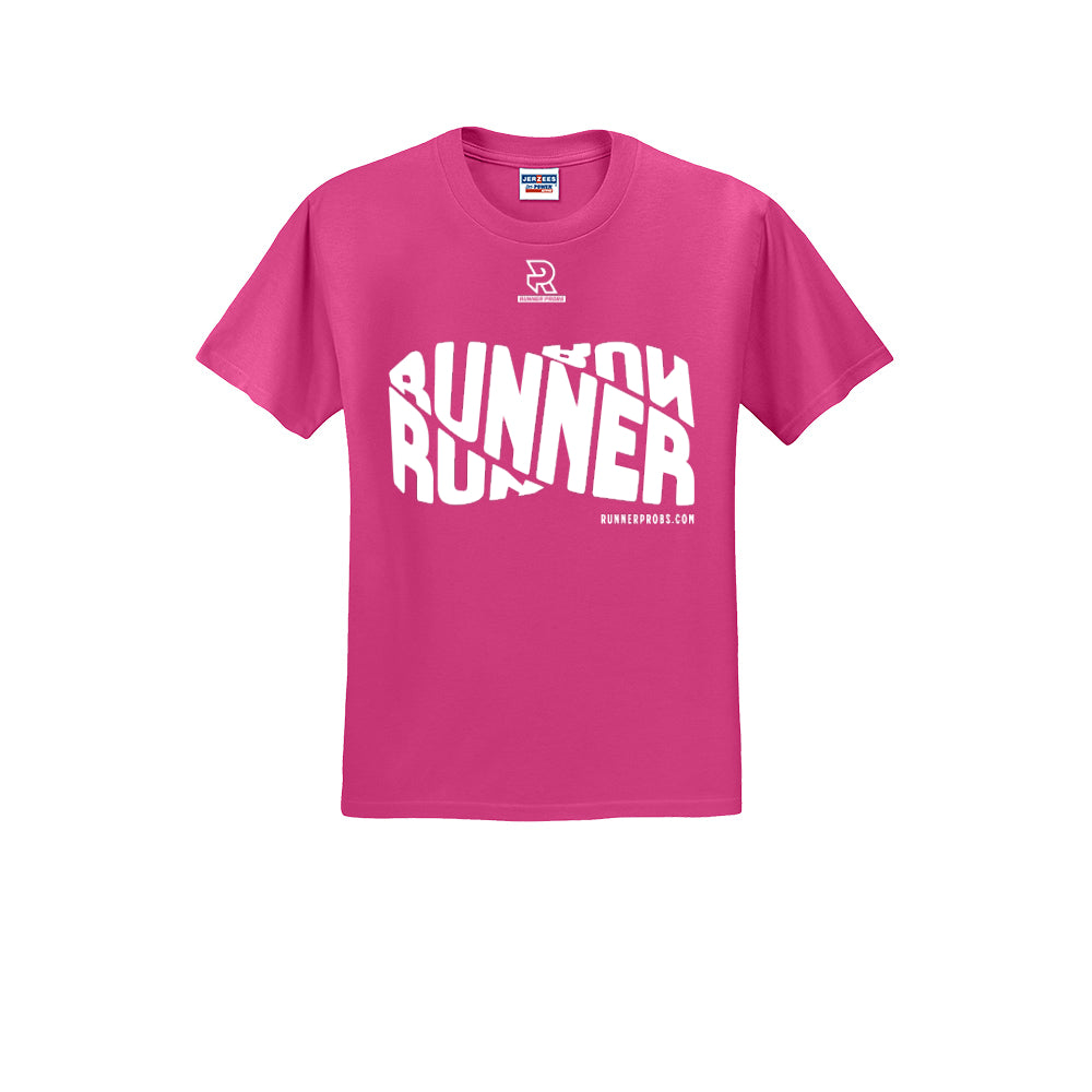 RUNNER DNA (White) - Short Sleeve Cotton Tee