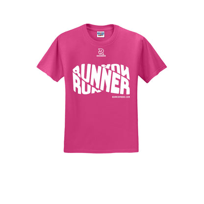 RUNNER DNA (White) - Short Sleeve Cotton Tee