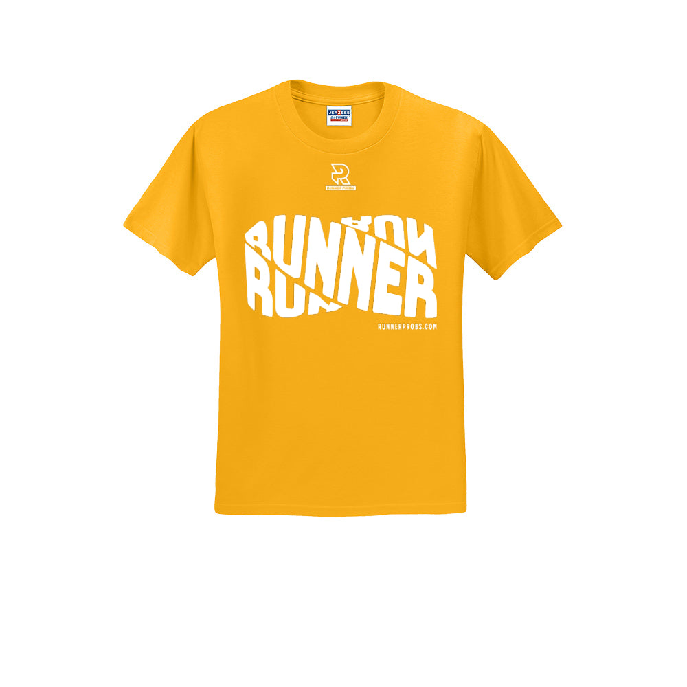 RUNNER DNA (White) - Short Sleeve Cotton Tee
