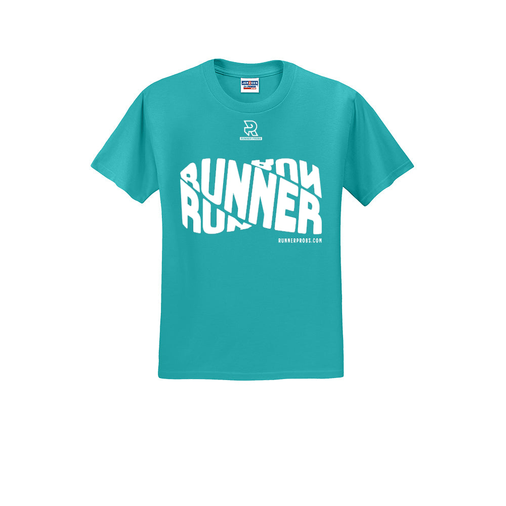 RUNNER DNA (White) - Short Sleeve Cotton Tee