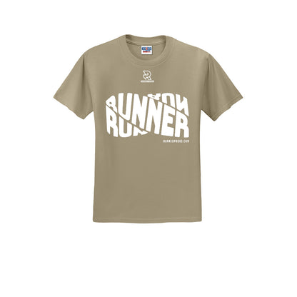 RUNNER DNA (White) - Short Sleeve Cotton Tee
