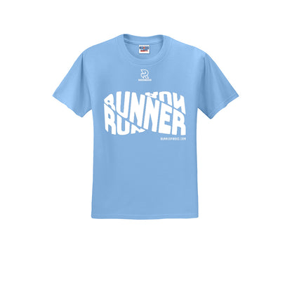 RUNNER DNA (White) - Short Sleeve Cotton Tee