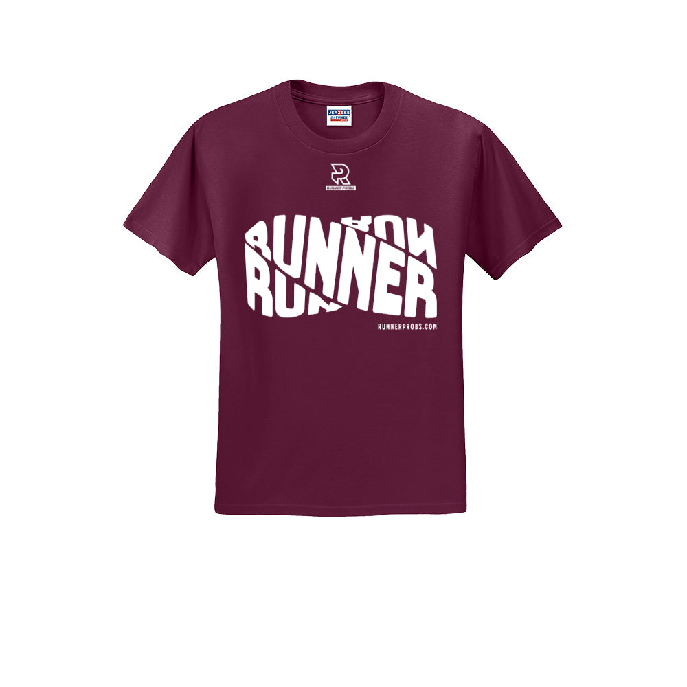 RUNNER DNA (White) - Short Sleeve Cotton Tee
