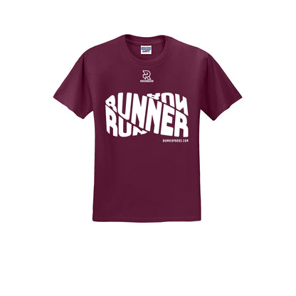 RUNNER DNA (White) - Short Sleeve Cotton Tee