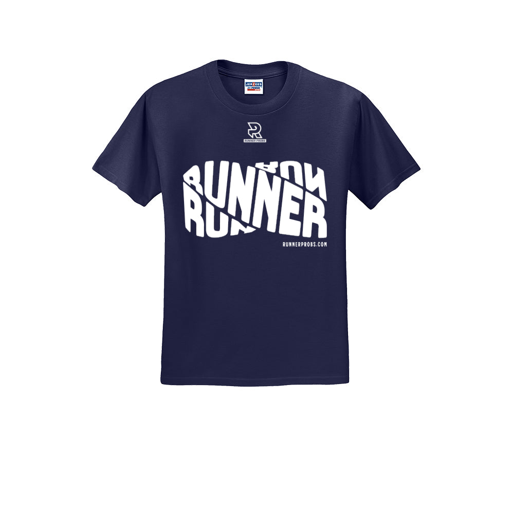 RUNNER DNA (White) - Short Sleeve Cotton Tee