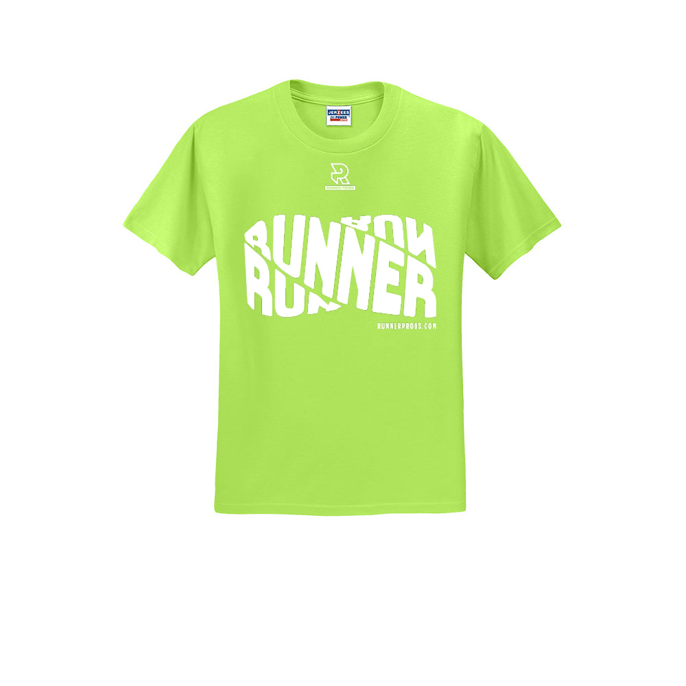 RUNNER DNA (White) - Short Sleeve Cotton Tee