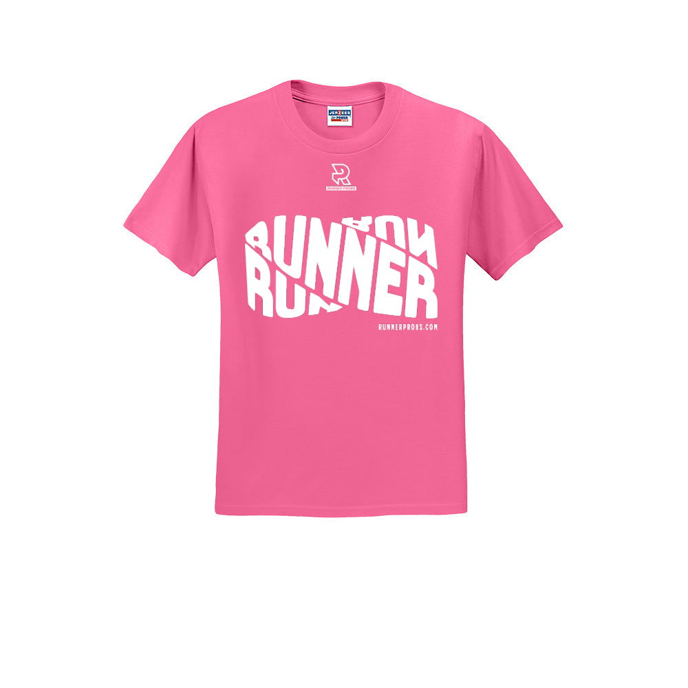 RUNNER DNA (White) - Short Sleeve Cotton Tee