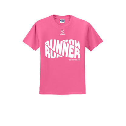 RUNNER DNA (White) - Short Sleeve Cotton Tee