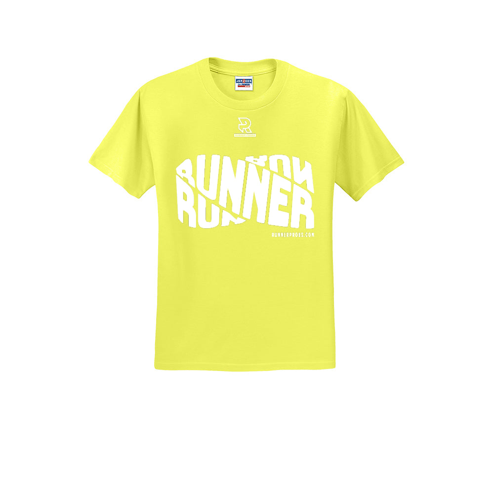 RUNNER DNA (White) - Short Sleeve Cotton Tee