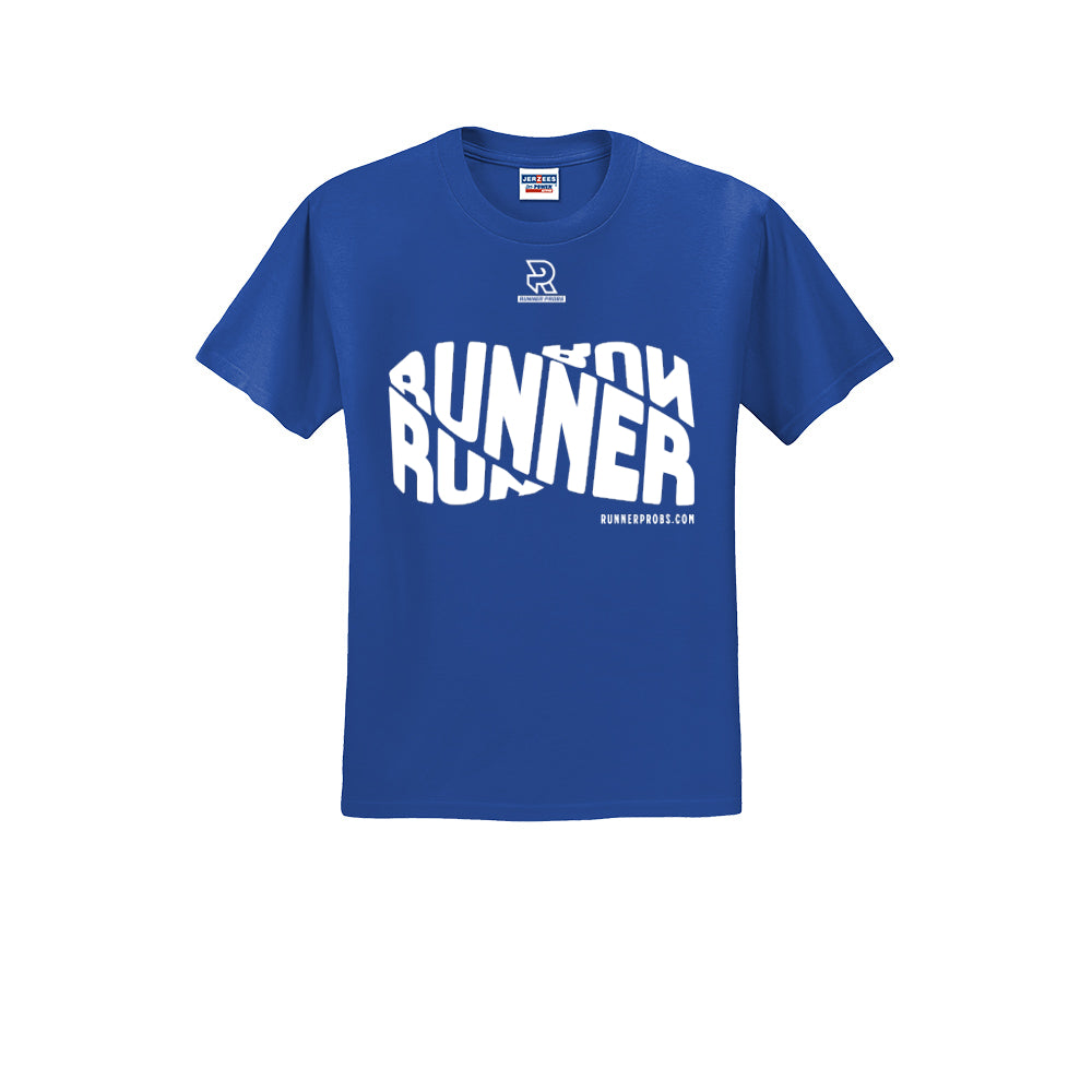 RUNNER DNA (White) - Short Sleeve Cotton Tee