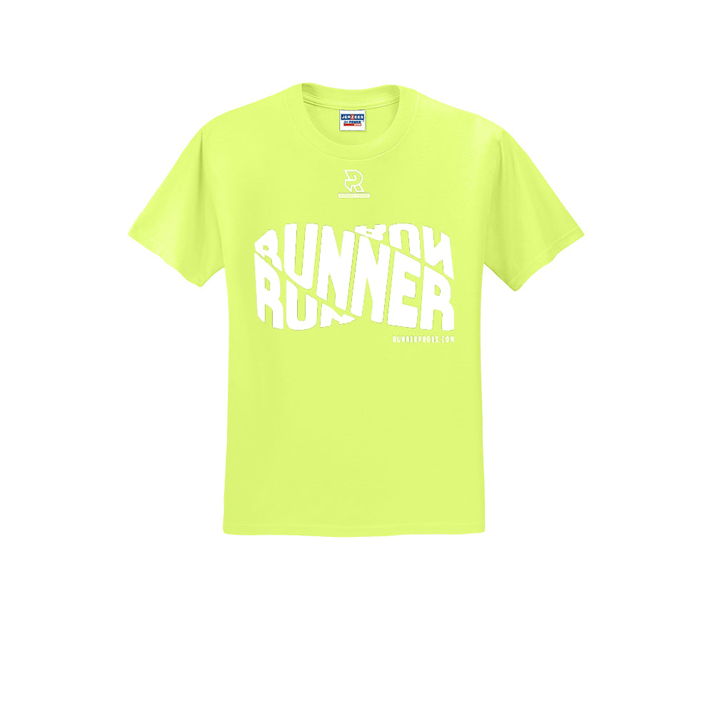 RUNNER DNA (White) - Short Sleeve Cotton Tee