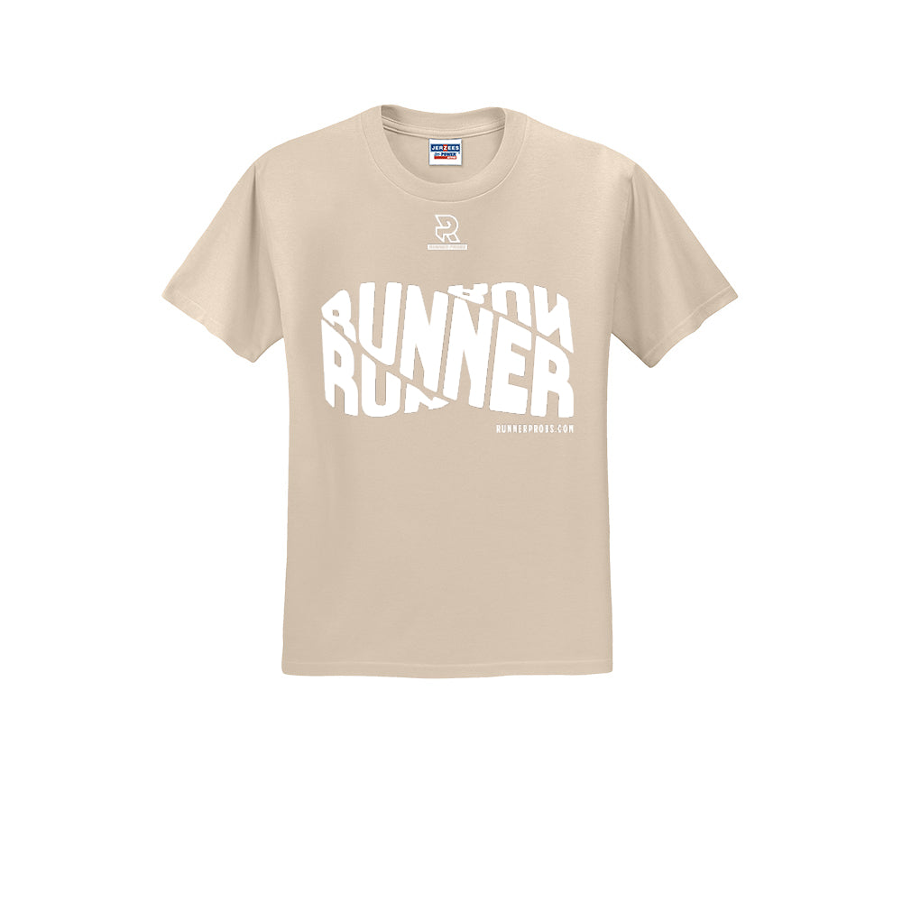RUNNER DNA (White) - Short Sleeve Cotton Tee