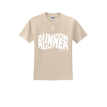 RUNNER DNA (White) - Short Sleeve Cotton Tee