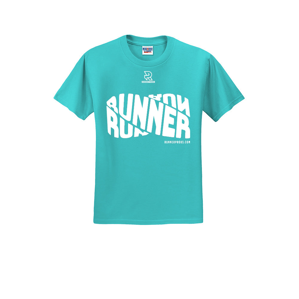 RUNNER DNA (White) - Short Sleeve 50/50 Tee