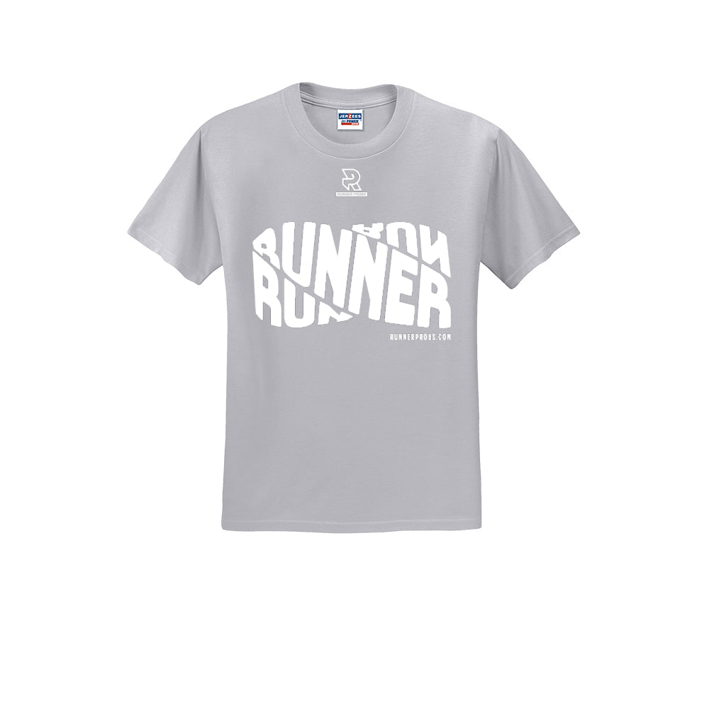 RUNNER DNA (White) - Short Sleeve Cotton Tee
