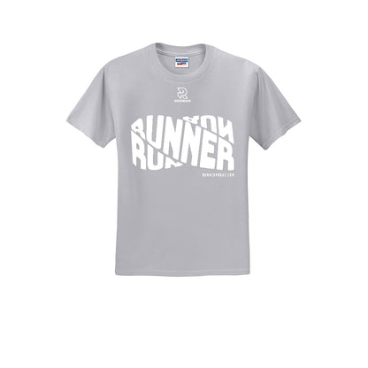 RUNNER DNA (White) - Short Sleeve Cotton Tee