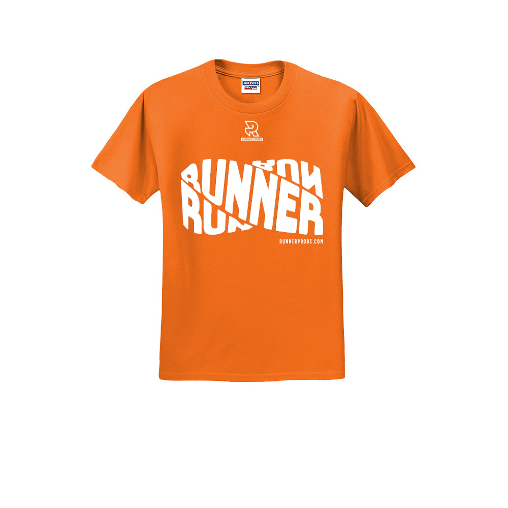 RUNNER DNA (White) - Short Sleeve Cotton Tee