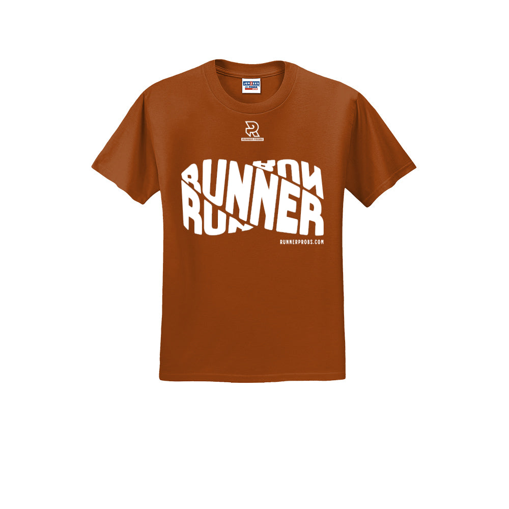 RUNNER DNA (White) - Short Sleeve 50/50 Tee