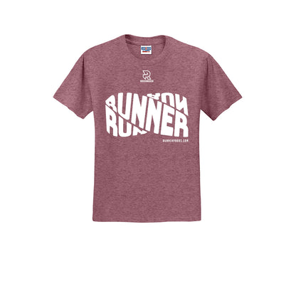 RUNNER DNA (White) - Short Sleeve Cotton Tee