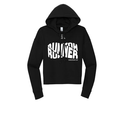 RUNNER DNA (White) - Womens Fleece Hoodie