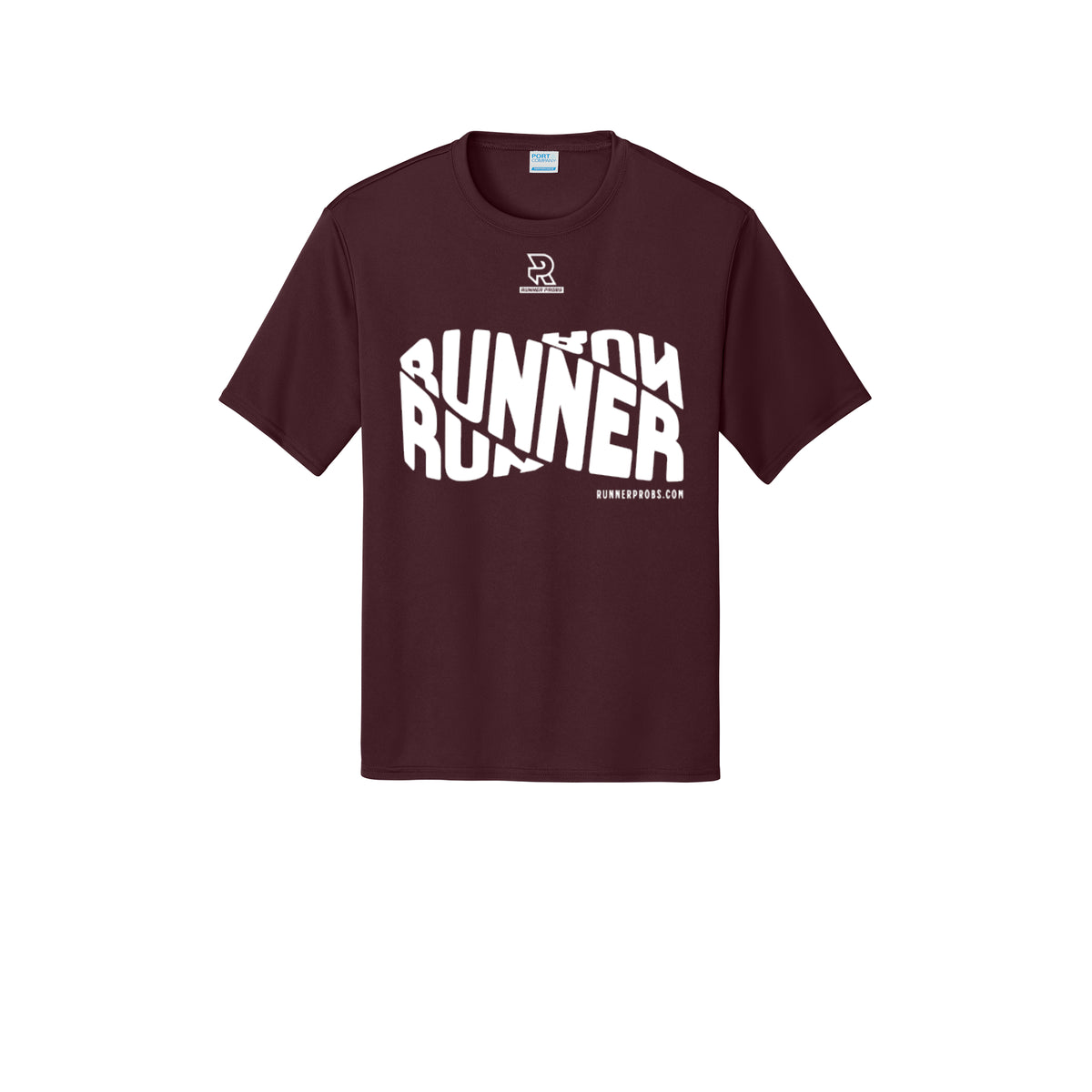 RUNNER DNA (White) - Short Sleeve Performance Tee