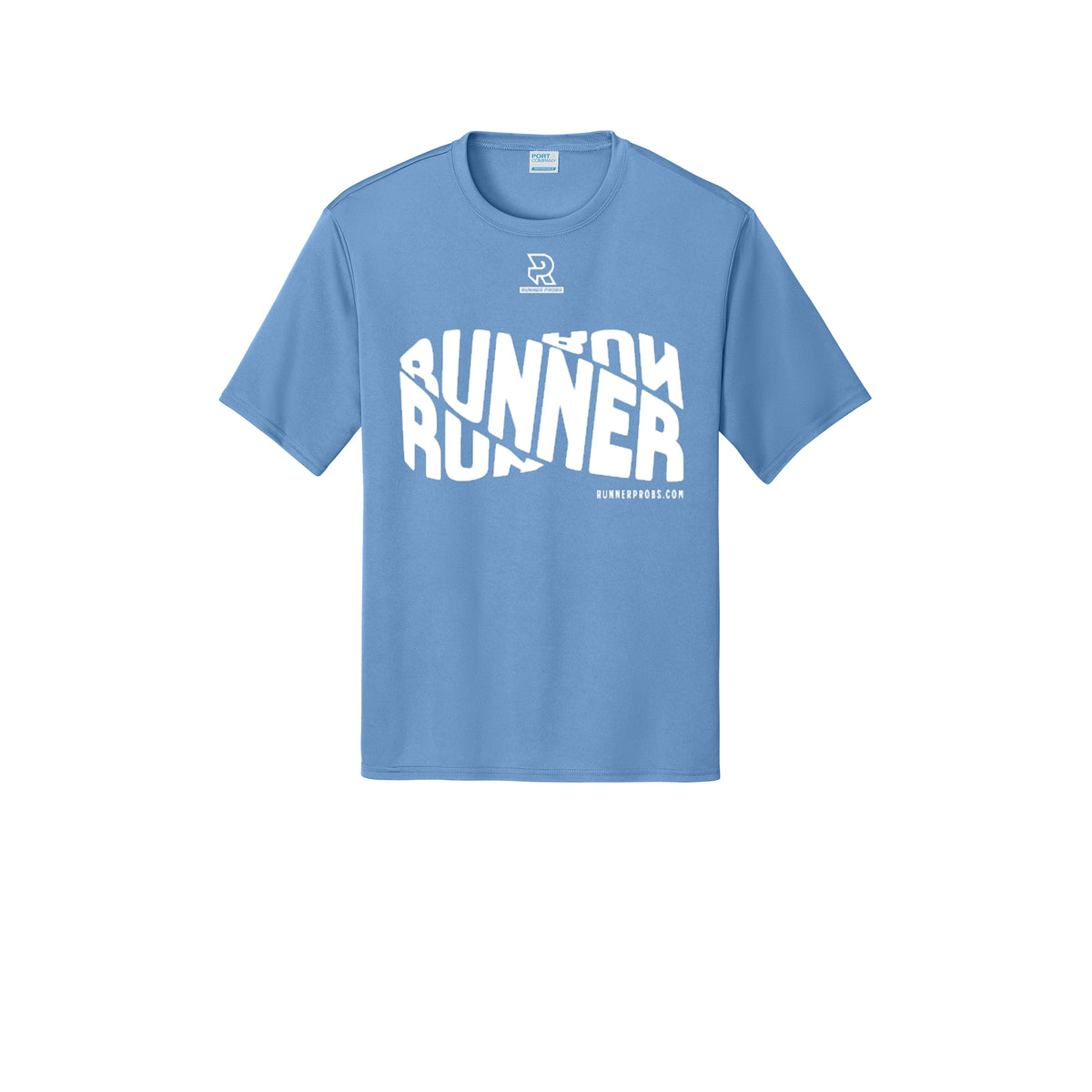 RUNNER DNA (White) - Short Sleeve Performance Tee