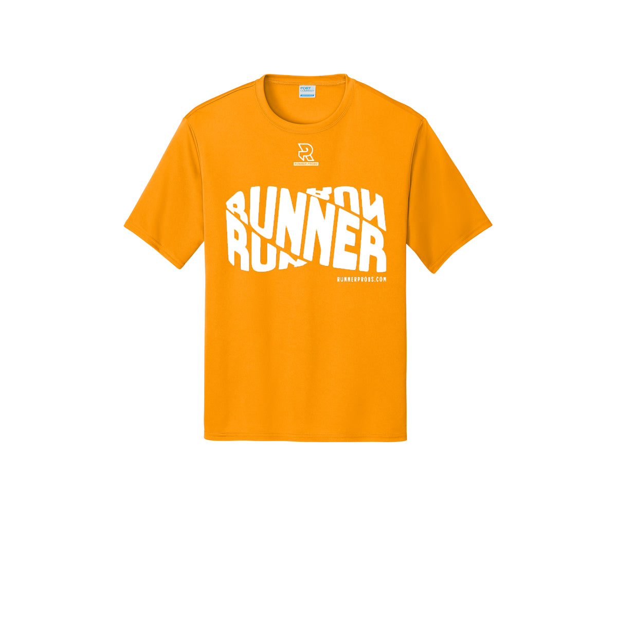 RUNNER DNA (White) - Short Sleeve Performance Tee