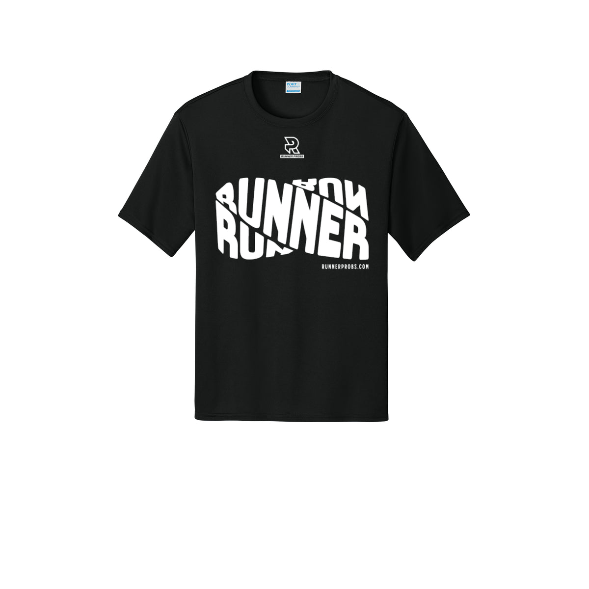 RUNNER DNA (White) - Short Sleeve Performance Tee