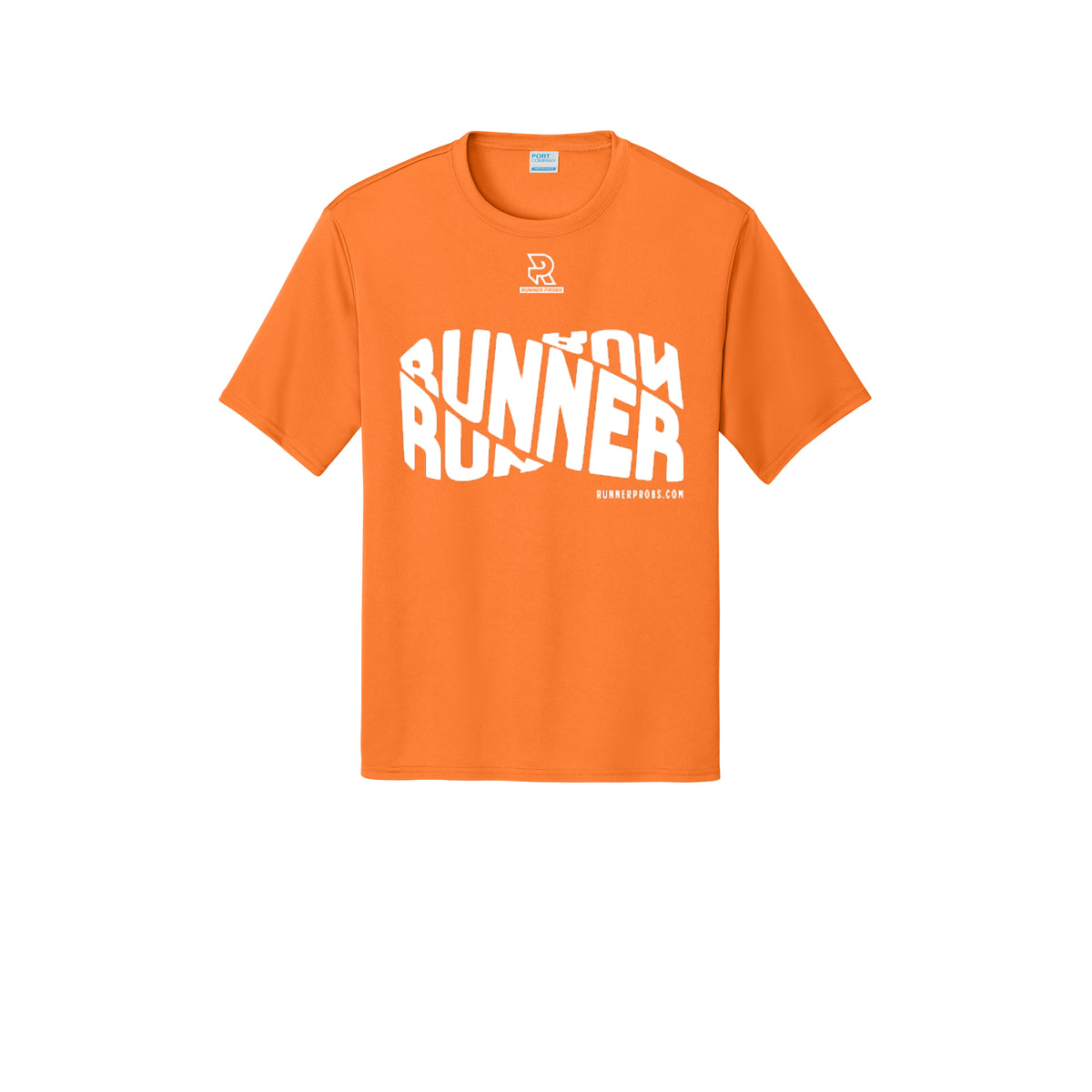 RUNNER DNA (White) - Short Sleeve Performance Tee