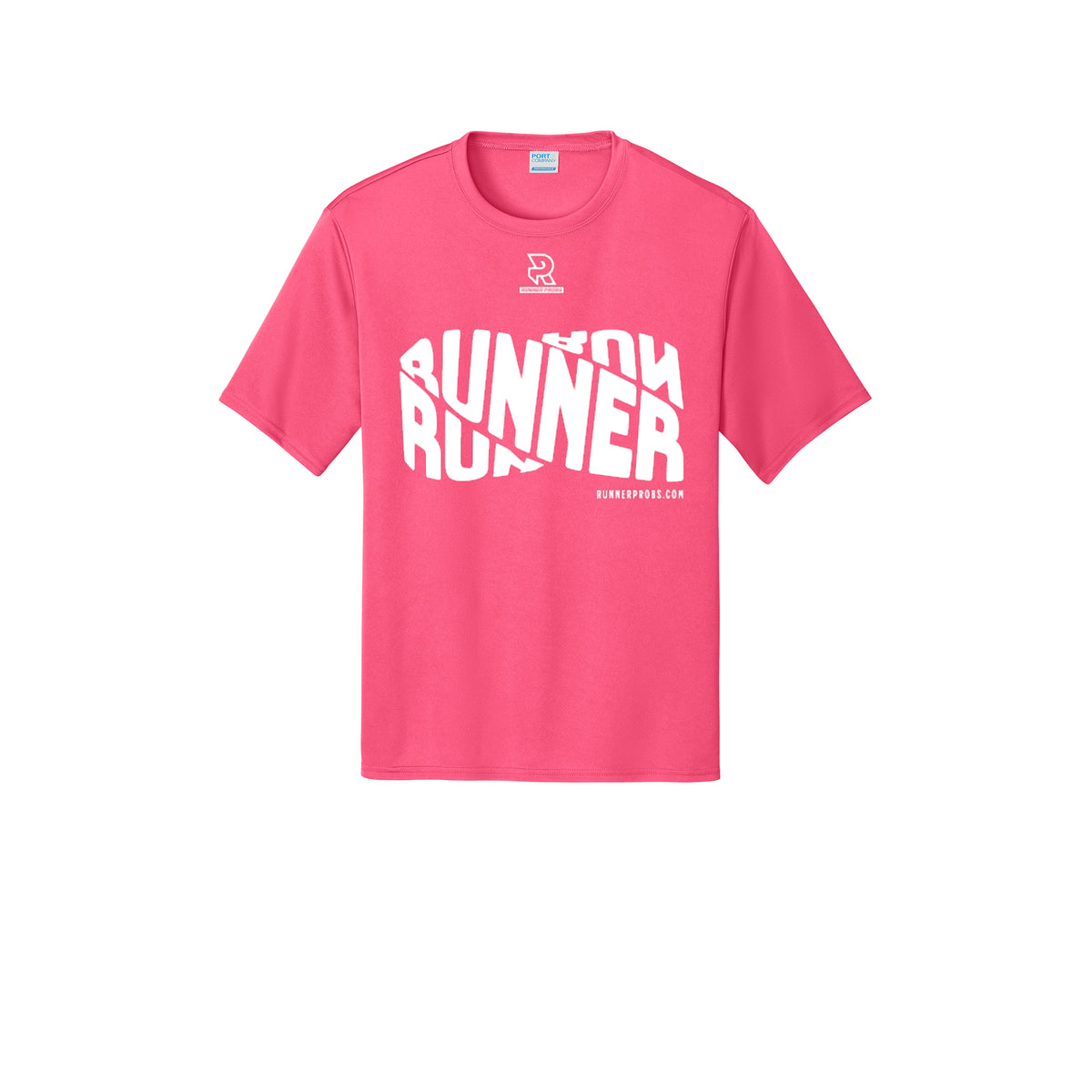RUNNER DNA (White) - Short Sleeve Performance Tee