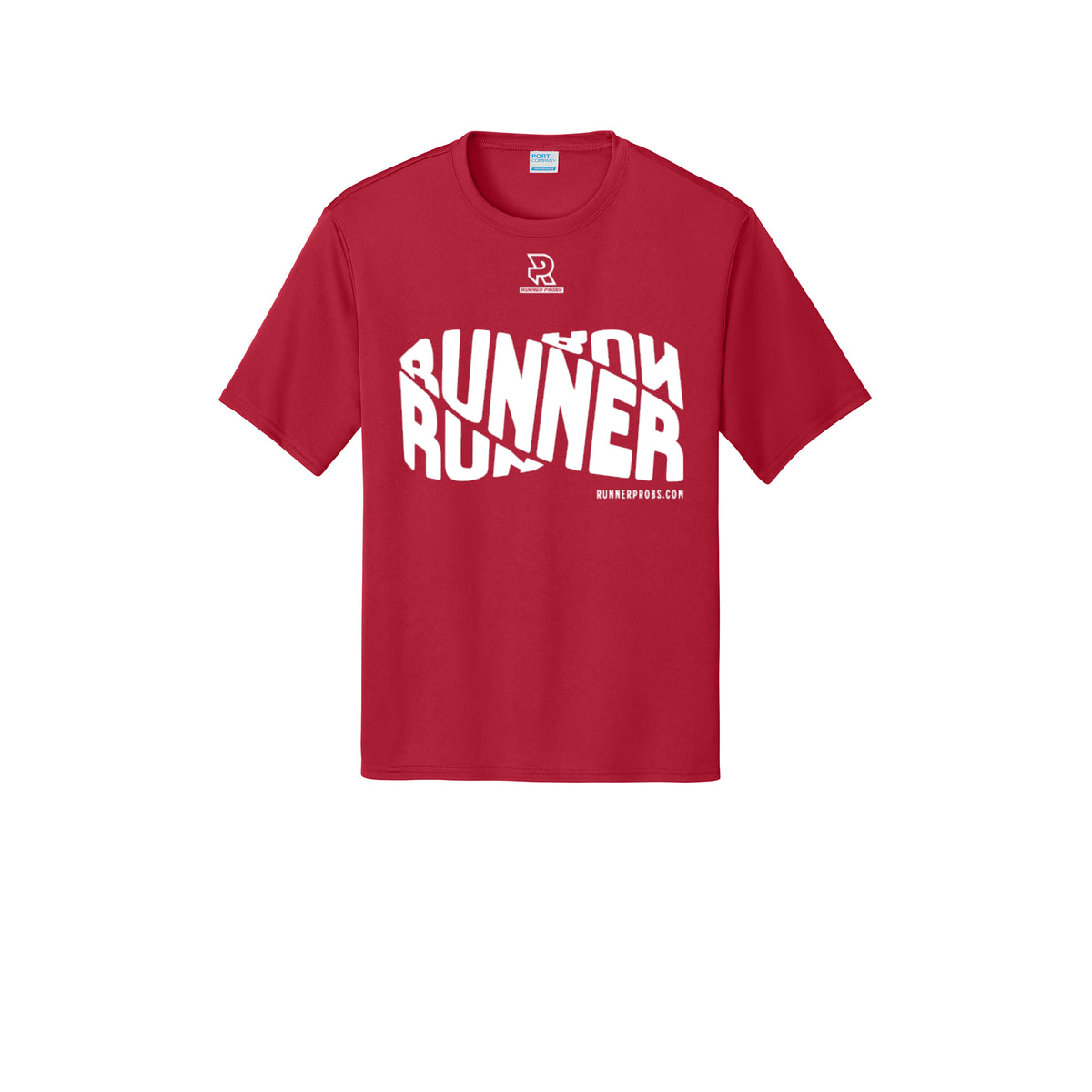 RUNNER DNA (White) - Short Sleeve Performance Tee