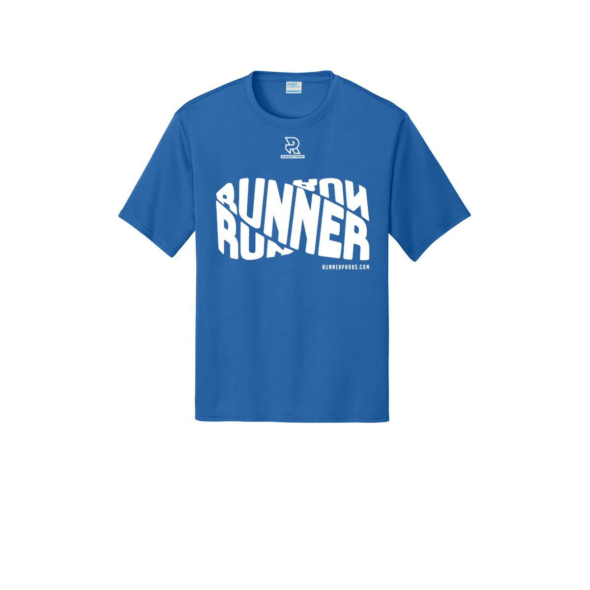 RUNNER DNA (White) - Short Sleeve Performance Tee