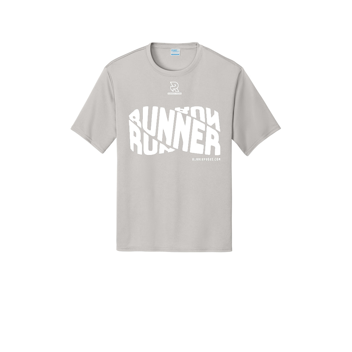 RUNNER DNA (White) - Short Sleeve Performance Tee