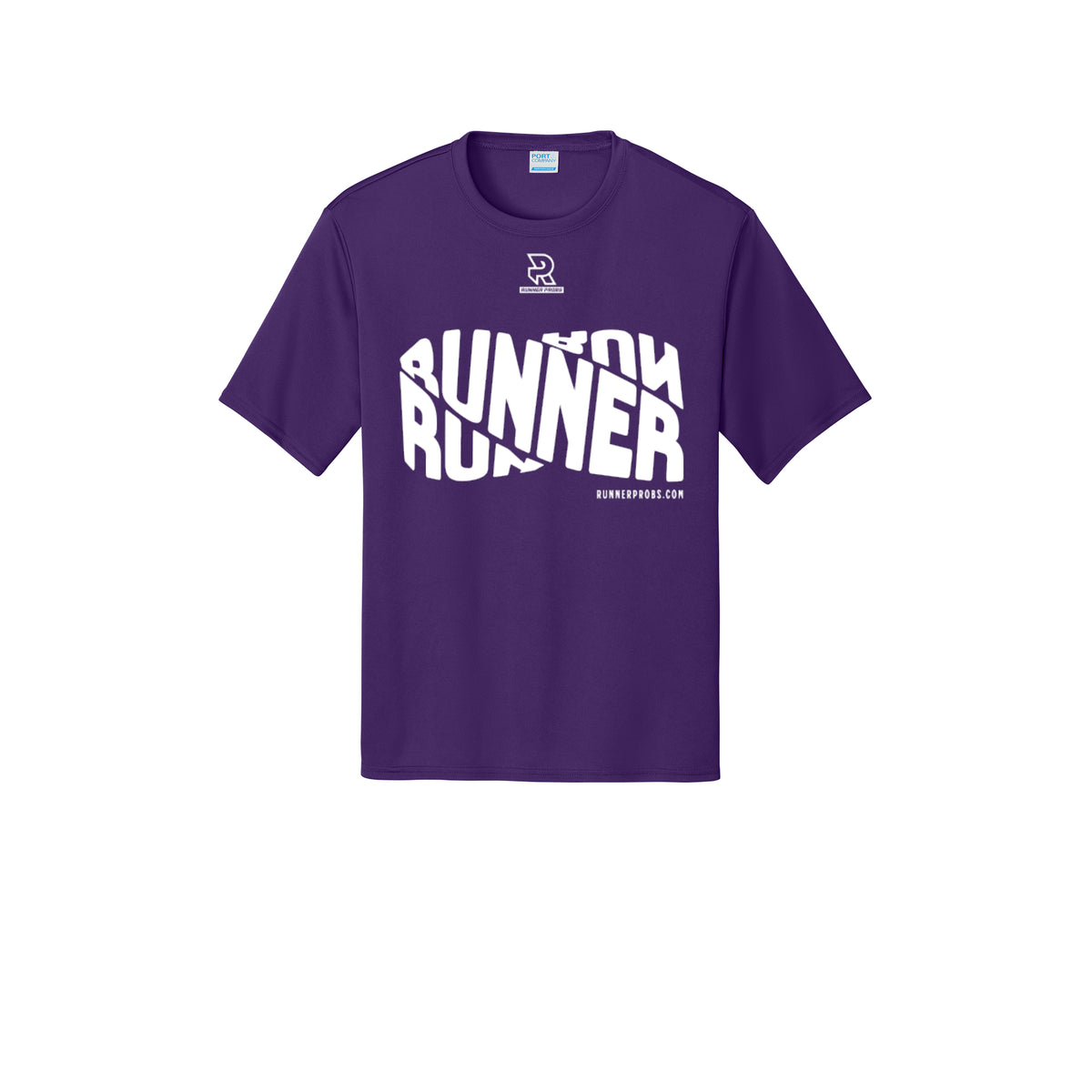 RUNNER DNA (White) - Short Sleeve Performance Tee