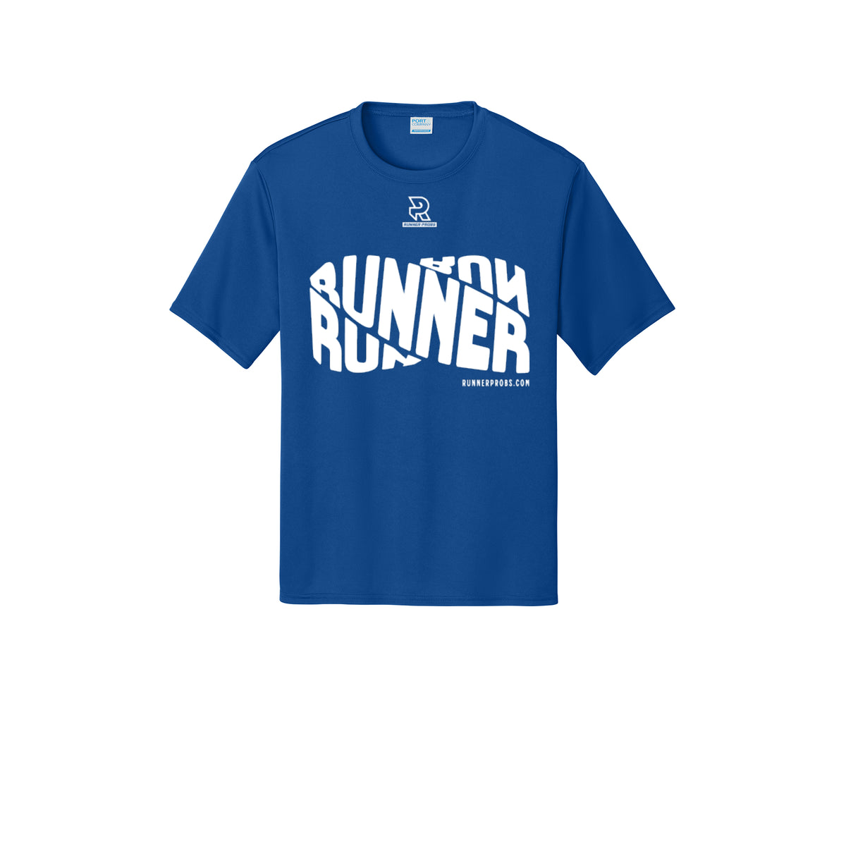 RUNNER DNA (White) - Short Sleeve Performance Tee