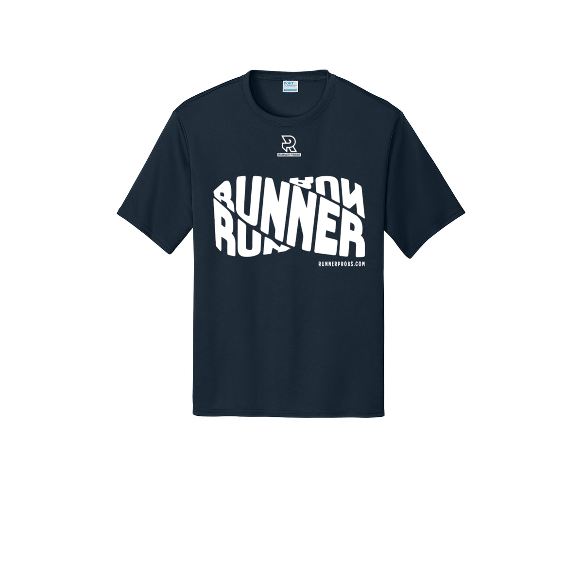 RUNNER DNA (White) - Short Sleeve Performance Tee