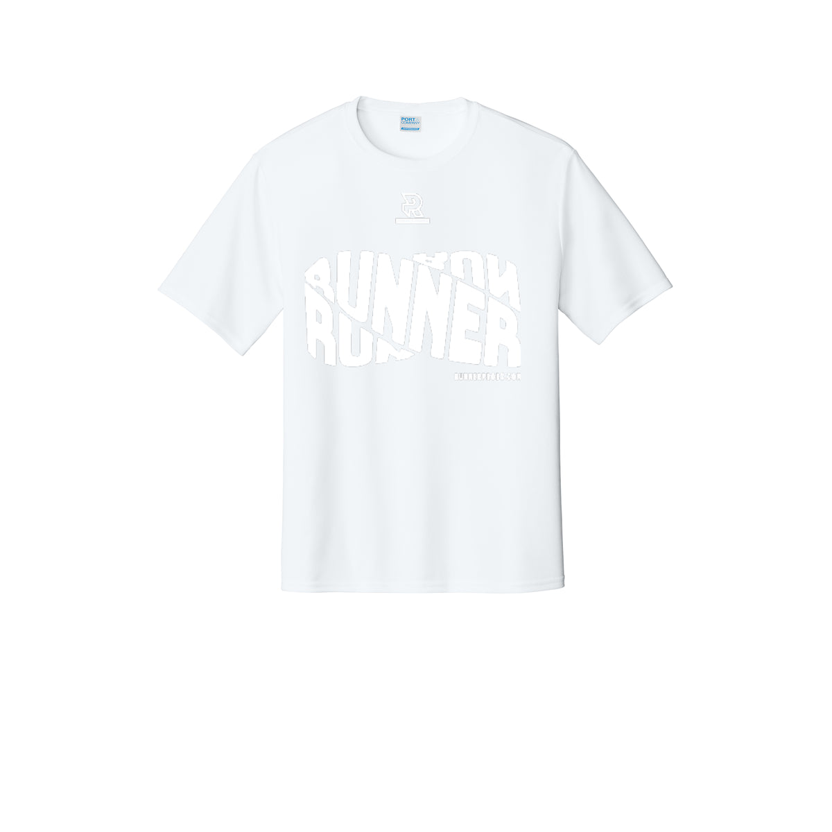 RUNNER DNA (White) - Short Sleeve Performance Tee