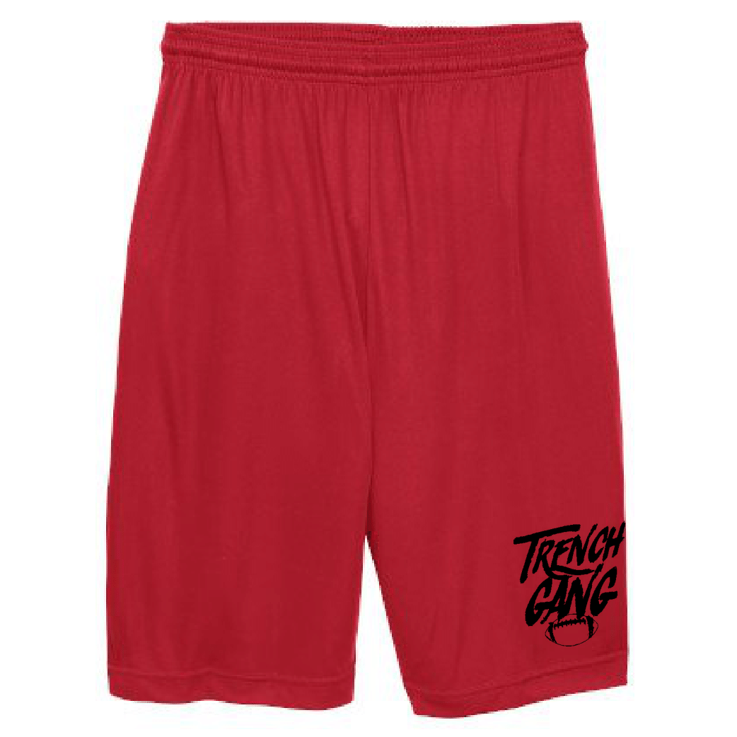 TRENCH GANG (Black) - Competitor Shorts