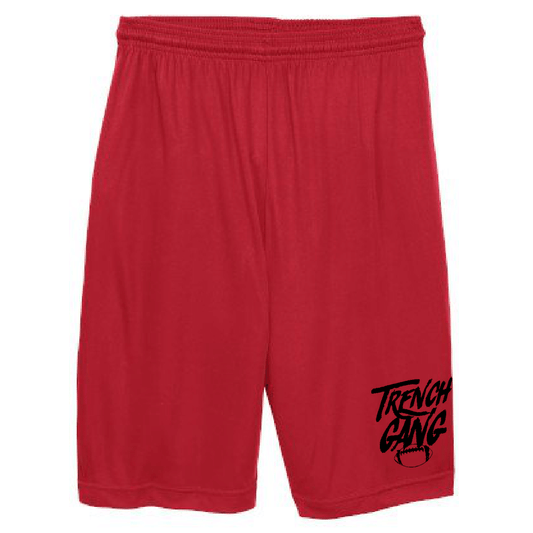 TRENCH GANG (Black) - Competitor Shorts