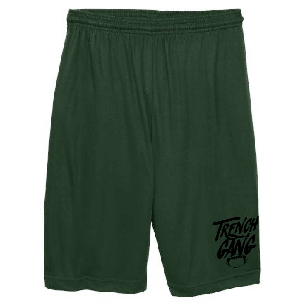 TRENCH GANG (Black) - Competitor Shorts