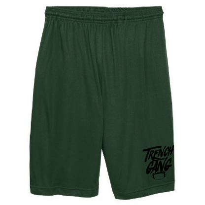 TRENCH GANG (Black) - Competitor Shorts
