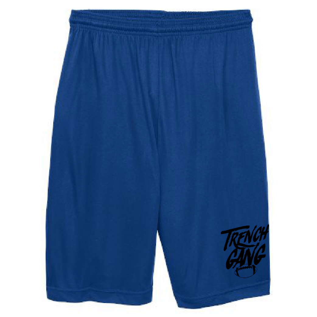 TRENCH GANG (Black) - Competitor Shorts