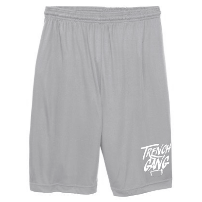 TRENCH GANG (White) - Youth Competitor Shorts