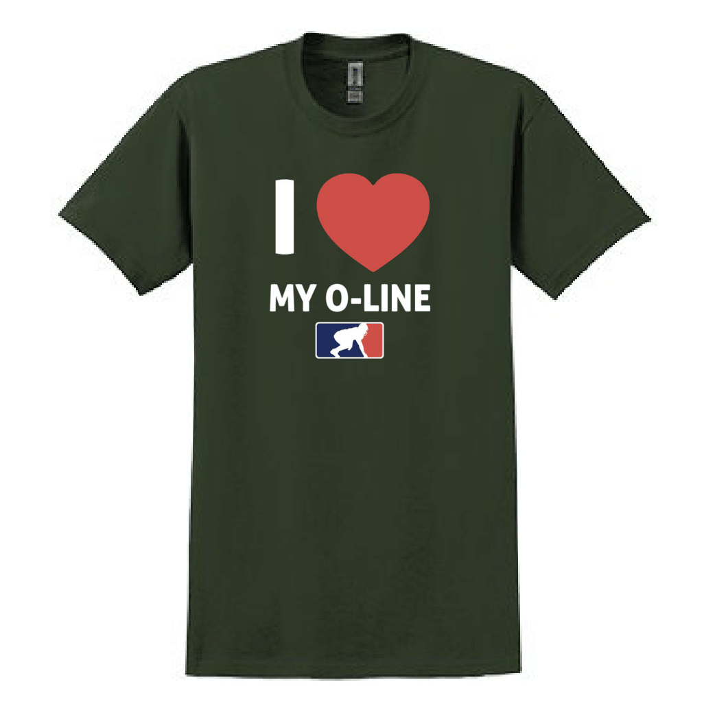 I <3 MY O-LINE - Youth T-Shirt