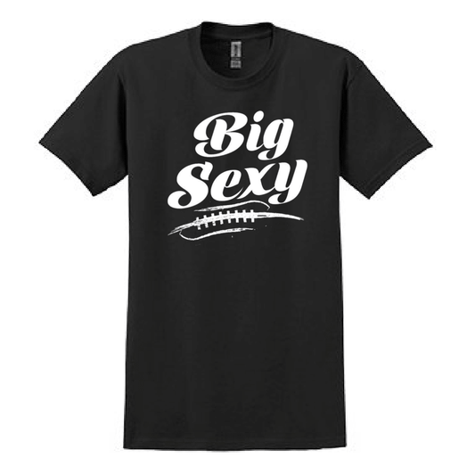 BIG SEXY (White) (A) - Heavyweight T-Shirt