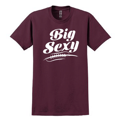 BIG SEXY (White) (A) - Heavyweight T-Shirt