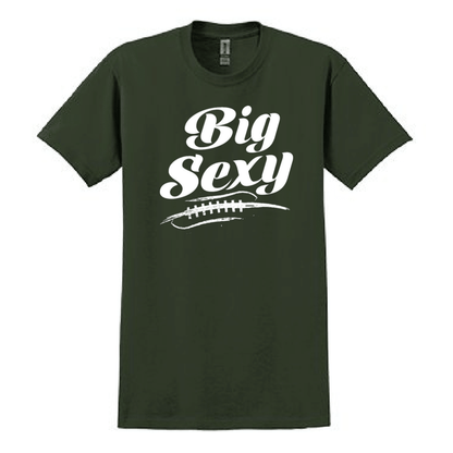 BIG SEXY (White) (A) - Heavyweight T-Shirt