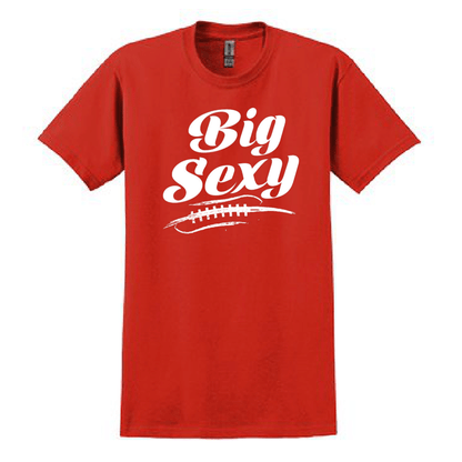 BIG SEXY (White) (A) - Heavyweight T-Shirt